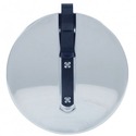 Round Visor Vanity Mirror With Service Info Marker