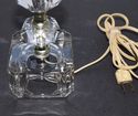 Vintage Cut Crystal Boudoir Lamp