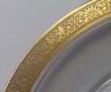 Tiffin Franciscan Valencia Gold Encrusted 8 3/8" S