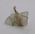 Artisan Crafted 14k Gold Wire Wrapped Genuine Natu