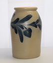 1987 Wisconsin Pottery Salt Glazed Preserve Jar Cr