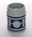 Williamsburg Pottery Salt Glazed Cobalt 16oz. Mug 