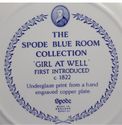 Spode BLUE ROOM COLLECTION 10.5" Plate GIRL AT WEL