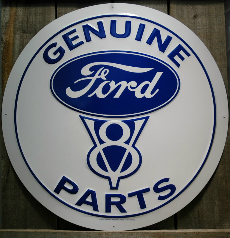 Large metal ford signs #9