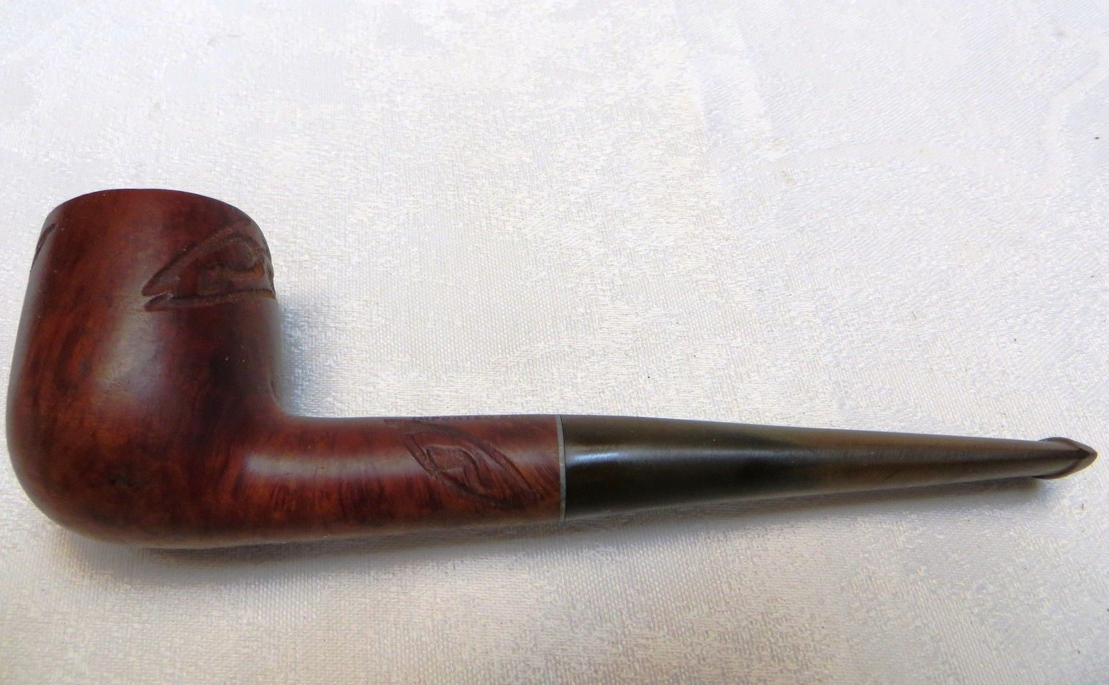 Almost Mint Brewster Pipe Imported Briar Wood Smoking Tobacco Pipe No ...