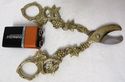 Awesome Ornate Antique Pair Grape Scissors With Vi