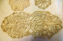 Lot 3 Vintage Antique Hand Crocheted Lace Runners 