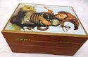 Adorable Vintage Music Box Hummel Picture Plays We