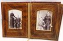 Antique Early Victorian 1800s Photo Album Full 42 