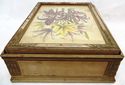 Antique Victorian Jewelry Wood Dresser Box Mirrore