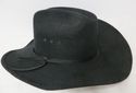 Stunning Black Western Express Wool Felt Men's Cow