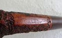 Great Used Estate Pipe BDL Old Sandblast Briar Woo