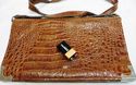 Gorgeous Vintage 1940's Purse Hand Bag Genuine Sna