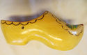 Single Holland Souvenir Carved Wooden Shoe Clog Du