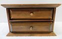 Antique American Primitive Vintage Wood Chest of D