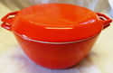 Fantastic COPCO Denmark D 3 Red Cast Iron Dutch Ov