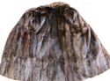 Superb Real Natural Fur Sable Mink Cape Bolero Sto