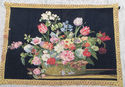 Large Gorgeous Tapestry Goblin Dutch Tulips Painti