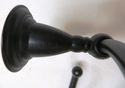 New Dark Antique Bronze Towel Bar Ring Holder Fits