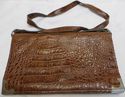 Gorgeous Vintage 1940's Purse Hand Bag Genuine Sna