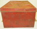 Primitive Antique Tea Storage Shop Tin Box Origina