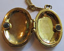 Gorgeous Vintage Necklace Pendant Locket Gold Tone