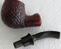 Gorgeous Estate Pipe BPK Prosec Halfbend Sandblast