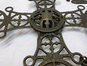 Antique Vintage Large Brass Byzantine Celtic Cross