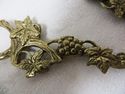 Awesome Ornate Antique Pair Grape Scissors With Vi