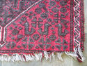 Old Antique Persian Vintage Bedouin Runner Rug Car