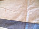 Unfinished Vintage Primitive Quilt Table Cloth w H