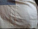 Unfinished Vintage Primitive Quilt Table Cloth w H