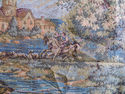 Huge Gorgeous Romantic FrenchTapestry Goblin Fabri