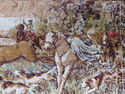 Fantastic RomanticTapestry Goblin Hunting Scene Fa