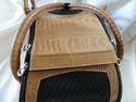 Stunning Pet Traveling Dog/Cat Carrier Stylish Fau