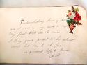 Adorable 1879 Antique Sadie Harper Autograph Book 