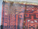 Antique Persian Vintage Bedouin Runner Rug Carpet 