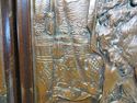 Gorgeous Detailed French Figural Copper Plaque Sup