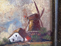 Gorgeous Old Dutch Original Oil Painting Landscape