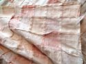 Unfinished Vintage Primitive Quilt Pink Block Squi