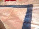 Unfinished Vintage Primitive Quilt Table Cloth w H