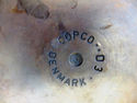 Fantastic COPCO Denmark D 3 Red Cast Iron Dutch Ov