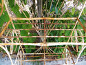 Primitive Antique Wrought Iron Bakers Rack Plant S