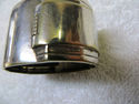 Antique Alpcca Silver Plated Napkin Ring 30s Era A