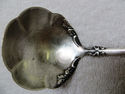 Rare Gorgeous Antique Silver Gravy Spoon Rodger Br