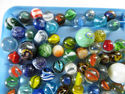 Bunch 200+ Vintage Marbles Boulders Antique German