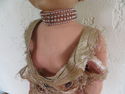 Gorgeous Vintage Lady Girl Doll Bride w Pearls & E