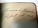 Antique Vintage Children's Autograph Poetry Album 