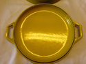 Fantastic COPCO Denmark Yellow Cast Iron Dutch Ove