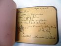 Antique Vintage Children's Autograph Poetry Album 